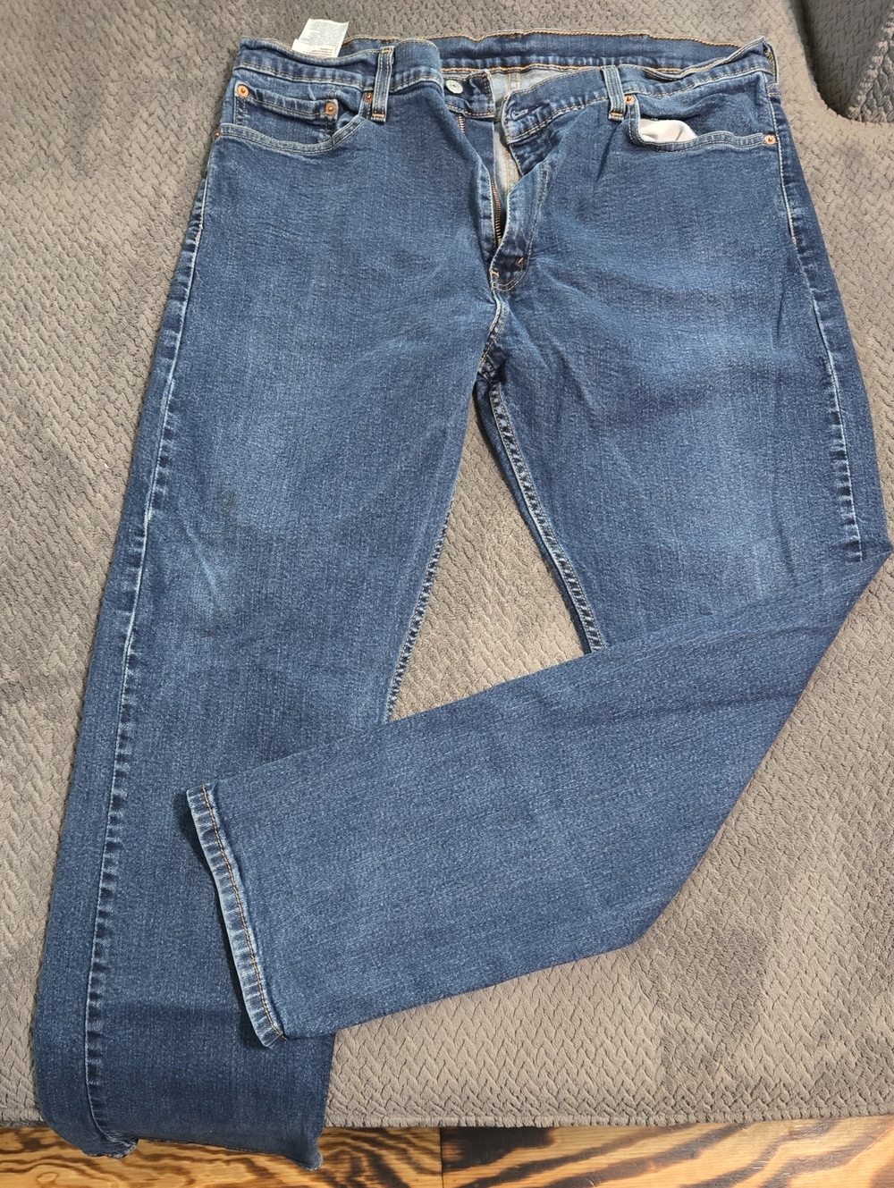 Levi's 505 Men's Blue Straight-Leg Jeans